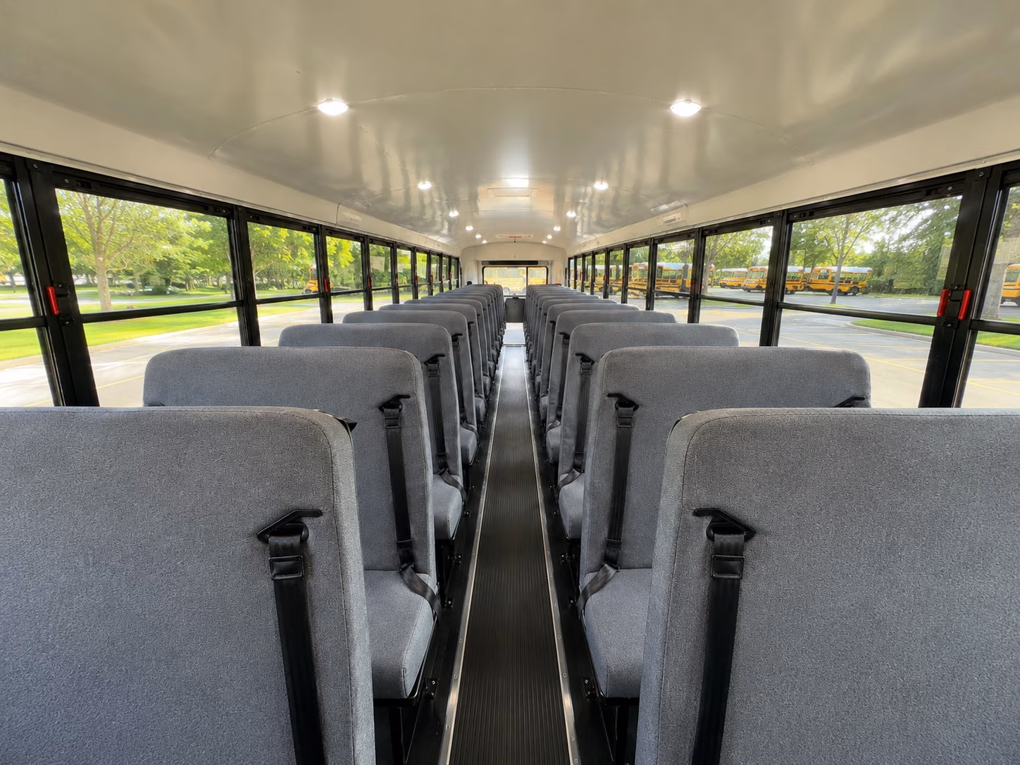 malden school bus inside