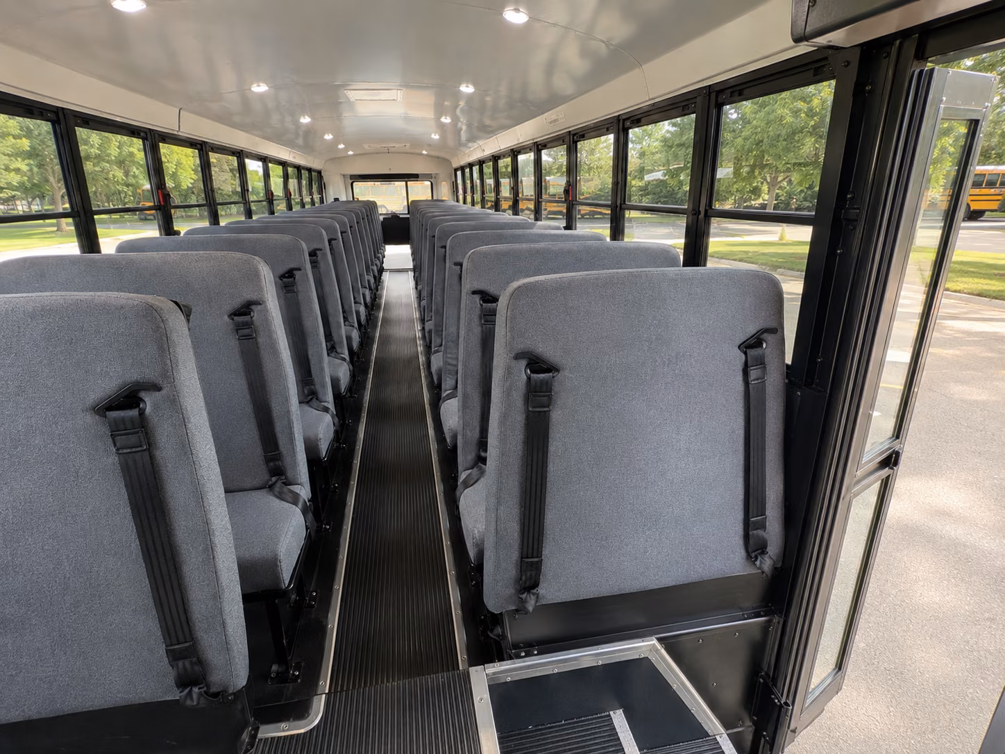 malden school bus interior