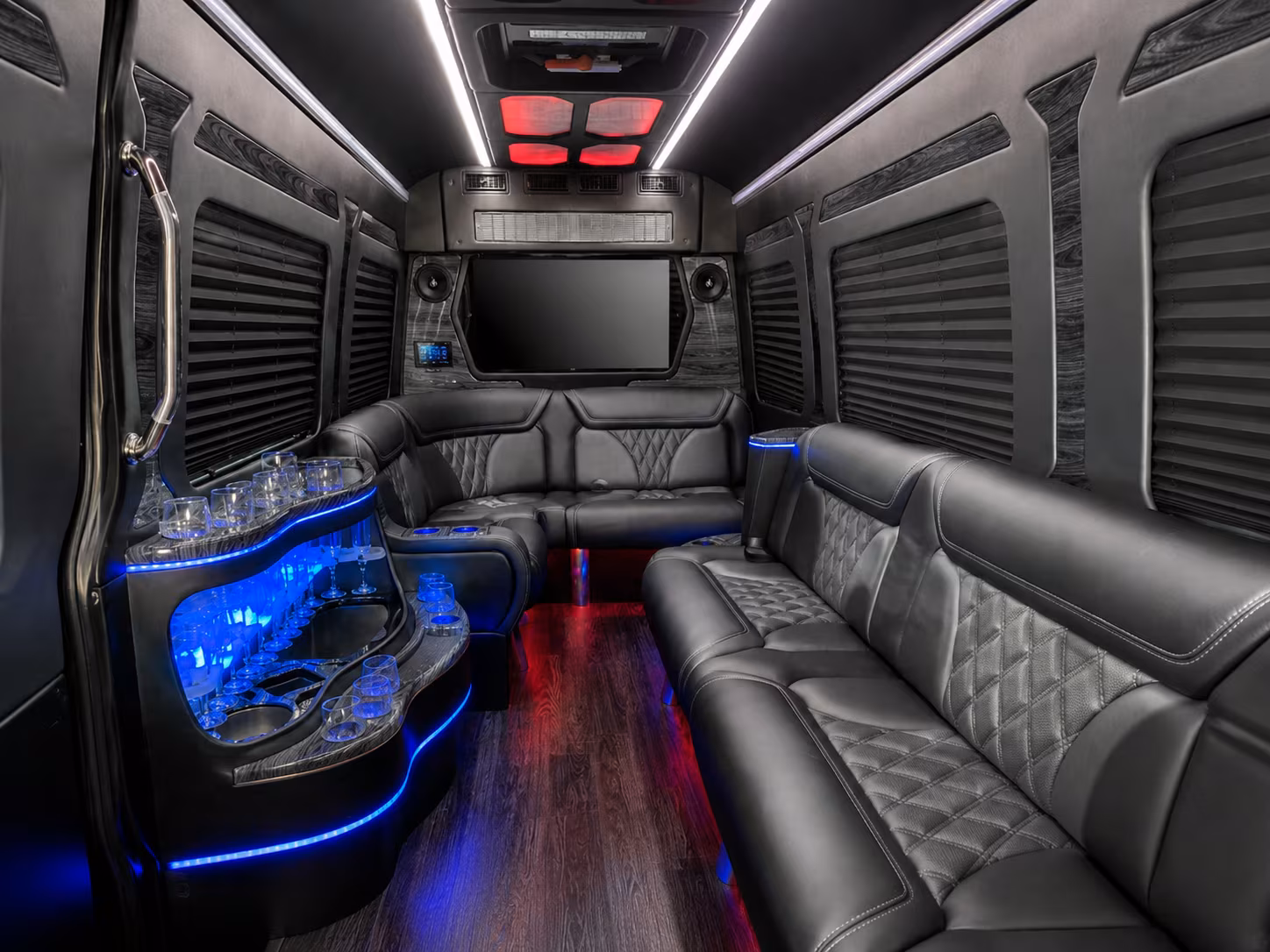 malden sprinter limousine interior