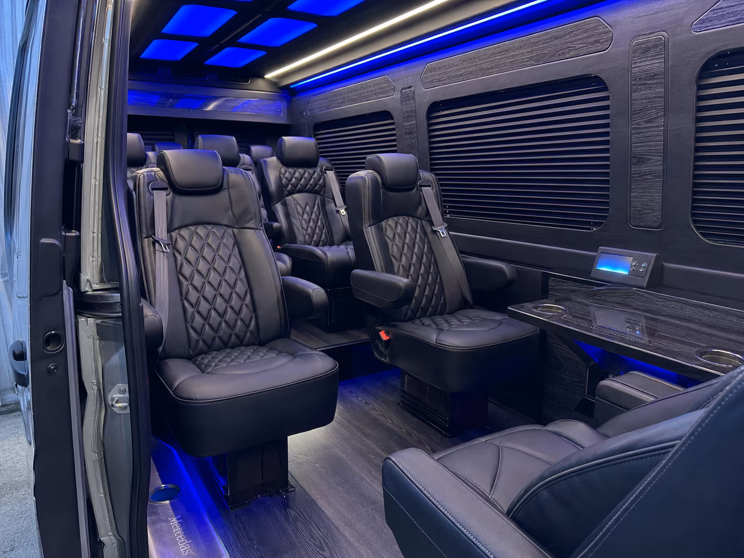 sprinter van transportation for groups and events across malden